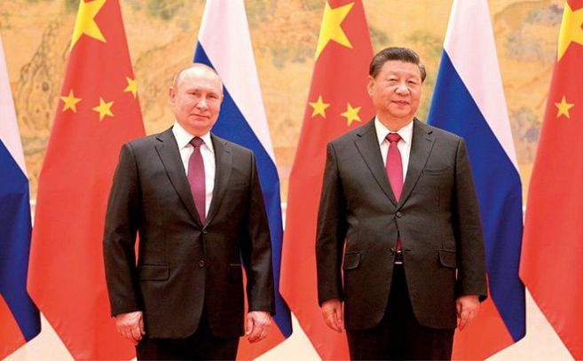 Vladímir Putin y Xi Jinping