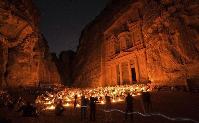 El tesoro, Petra, Jordania