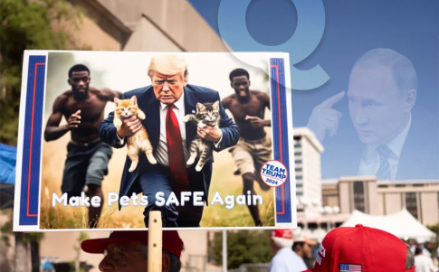 Haga que las mascotas vuelvan a estar seguras, lema de campaña de Trump