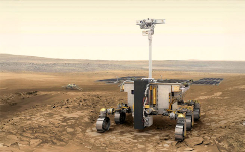 El Rover ExoMars de la misión Rosalind Franklin podrá perforar la superficie y recolectar muestras