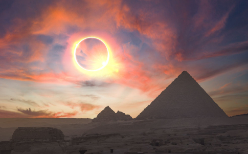 Un eclipse cambió la arquitectura de Egipto