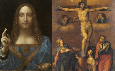 En el Renacimiento, Leonardo y Miguel Ángel representaron así a Jesús