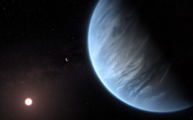 Meses atrás Webb detectó al planeta k2 18b potencialmente habitable 